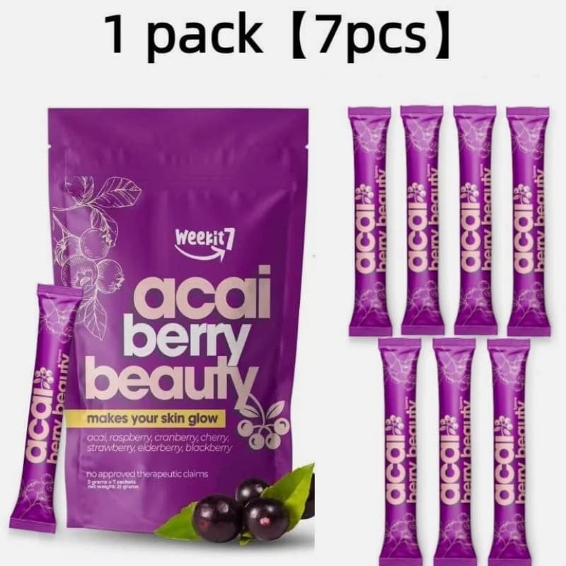 Dietary Supplement 7x/ pack Acai Berry Powder Healthy Beauty Juice 1/ 2 pack gallery