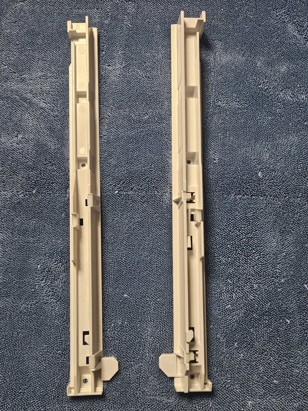 GE Refrigerator Crisper Drawer Rail Set WR72X239 WR72X240 WR720240 WR72X0239 R2 gallery