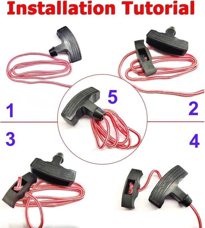 Manual Release Pull Cord Handle Kit for Garage Openers - Quick Access Solution gallery