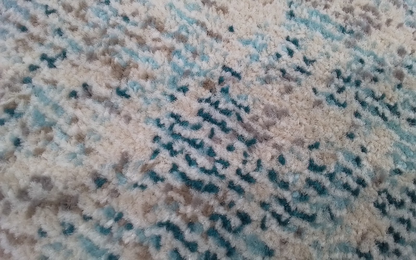 IVORY / TEAL 2'-0" x 8'-0" Damaged Rug, Reduced Price 3172810321 MAD453C-28 gallery