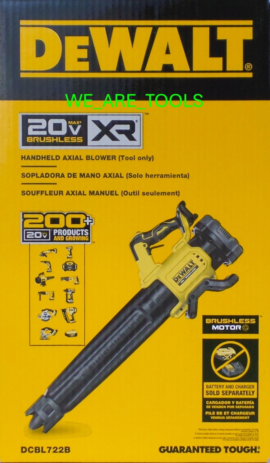 Boxed Dewalt DCBL722B 20V Brushless Cordless Handheld Blower 20 Volt 450 CFM gallery