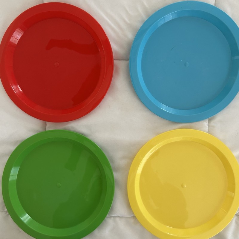 Childrens' 24-Piece Dinnerware Set Primary Color Kids' by Mainstays BPA Free New gallery