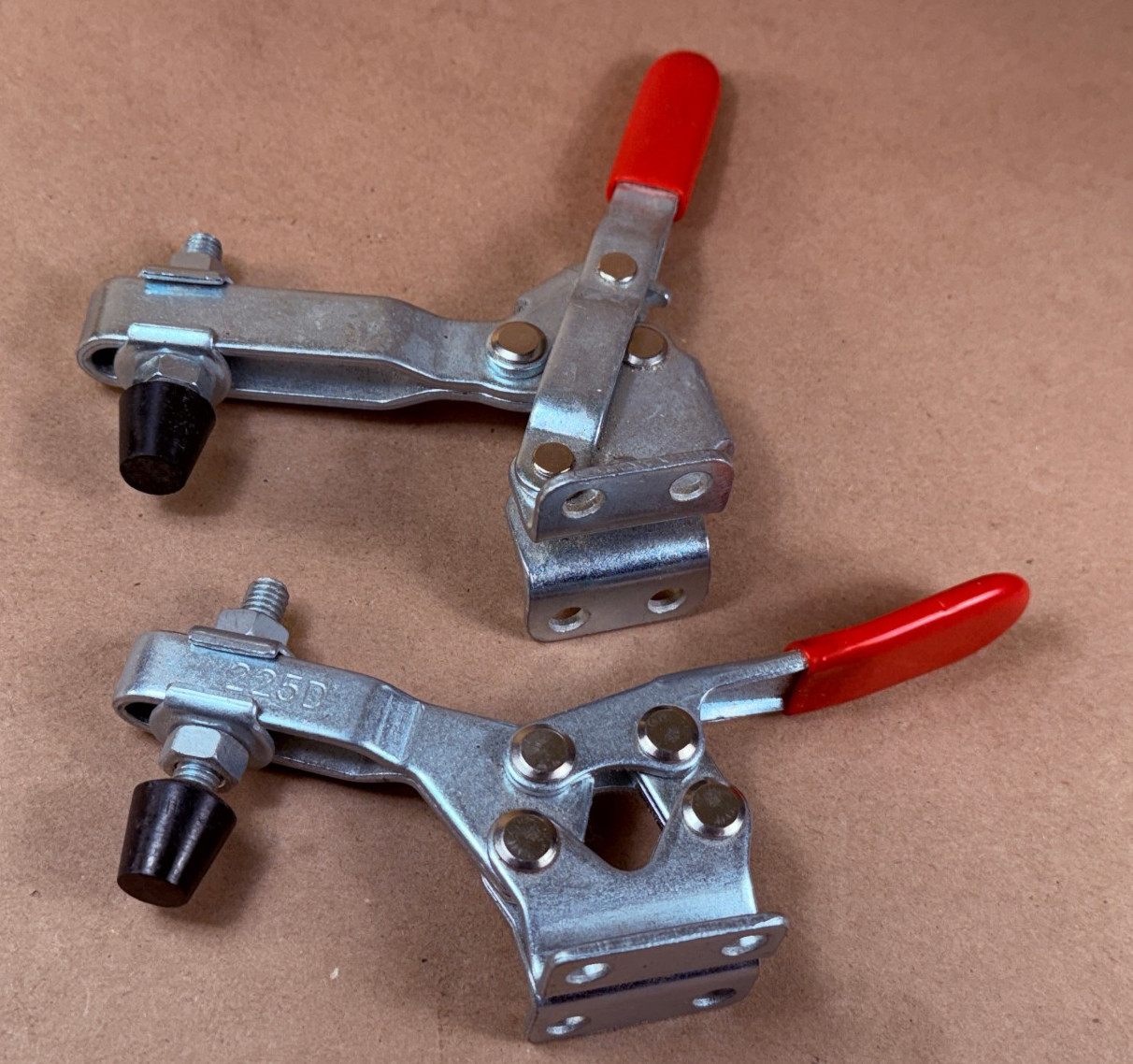 2 types - Horizontal Quick-Release Toggle Clamp, 500 lbs 225D 12130 gallery
