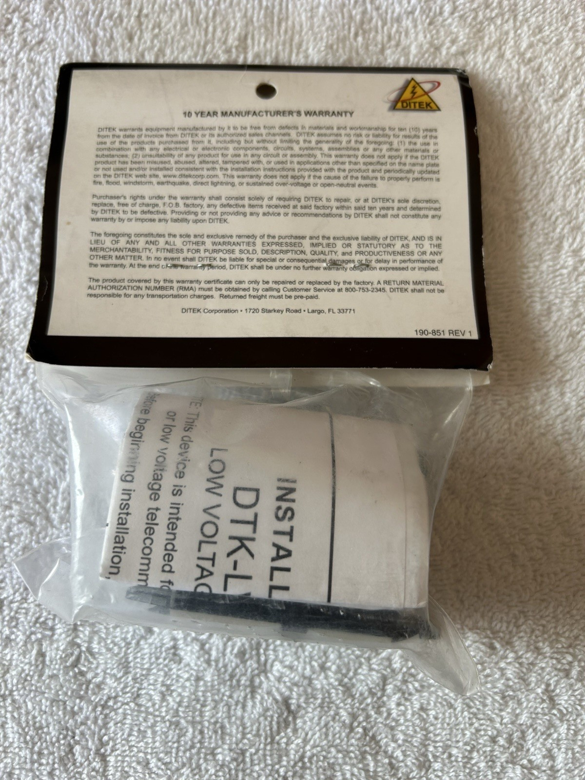 Ditek - DTK-4LVLPX - DITEK DTK-4LVLPX Surge Suppressor - 14 V Input - 14 V DC gallery