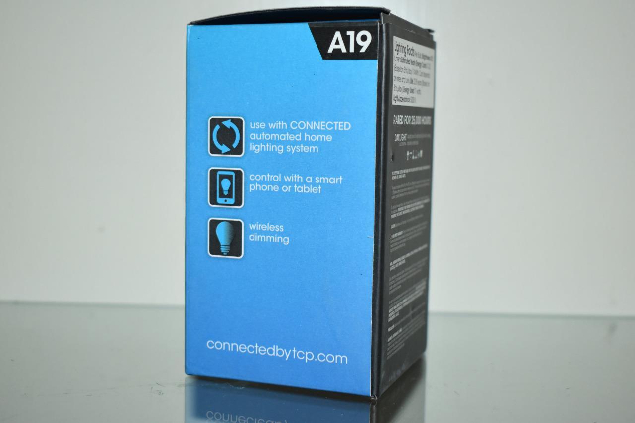 TCP Connected LED A19 Bulb - 60 Watt Equivalent (11W) Daylight Light Bulb NEW gallery