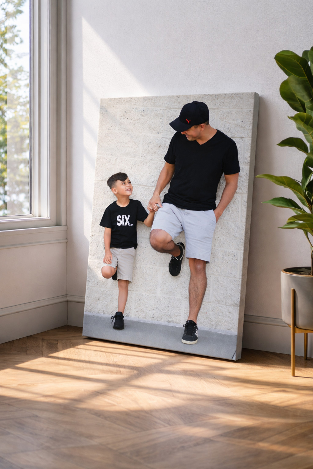 Custom Canvas Print from Photo Personalized Baby Portrait Wall Art Gift gallery