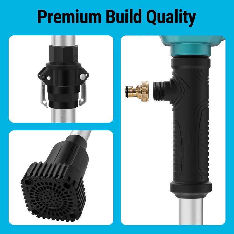 Cordless Stick Water Transfer Pump Compatible with Makita 18v Battery, 720GPH... gallery