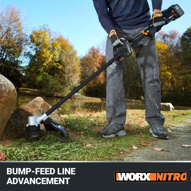 Worx Nitro WP195 40V PowerShare PRO 15” Cordless String Trimmer-OB gallery