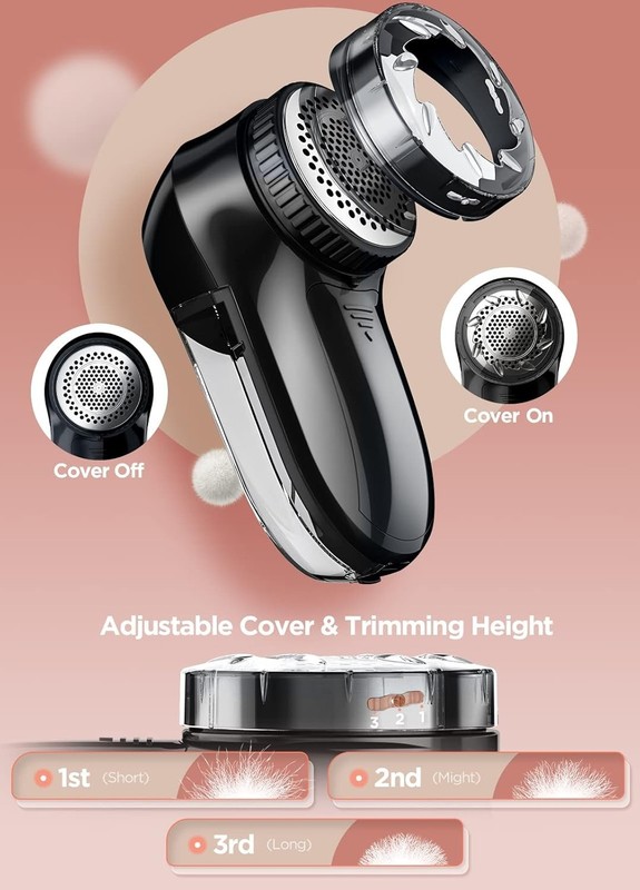 Effortless Fabric Shaver & Lint Remover - Ultra Sharp 2-in-1 Sweater Shaver gallery