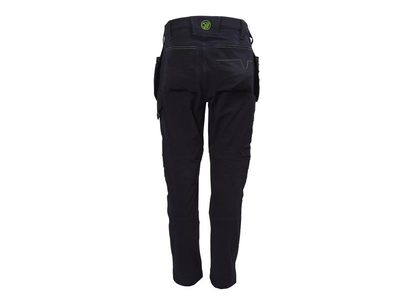 Apache Calgary Black Stretch Holster Trousers Waist 36in Leg 33in APACALG3336 gallery