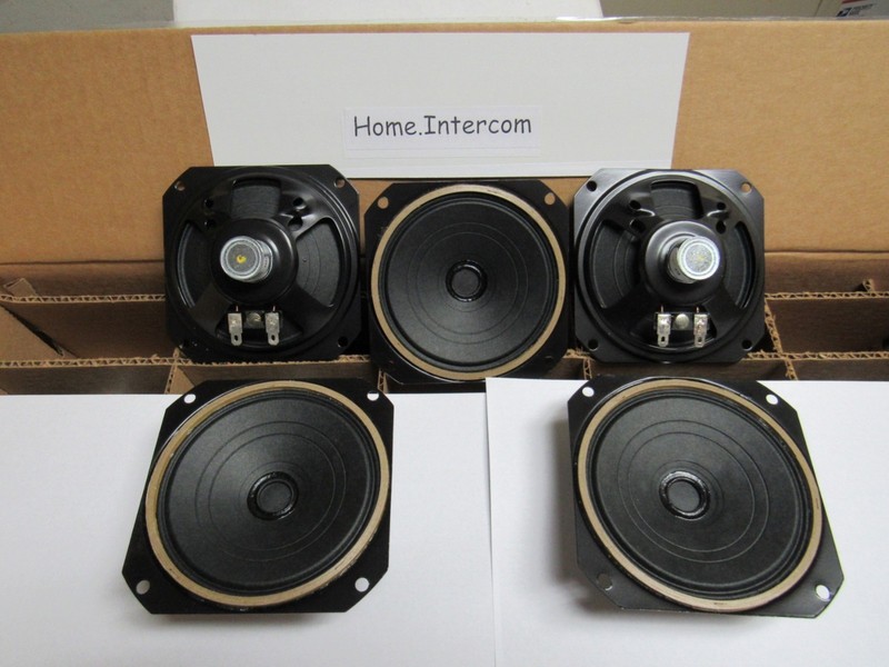(10) Intercom speakers 5" fits AudioTech, M&S N45, N65RS, N35, 2 watt 45 ohm gallery