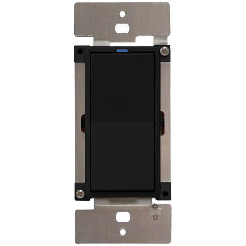 PCS PulseWorx UPB LED/CFL Dimmer Wall Switch, 600W, Black (WS1DL-6-B) gallery