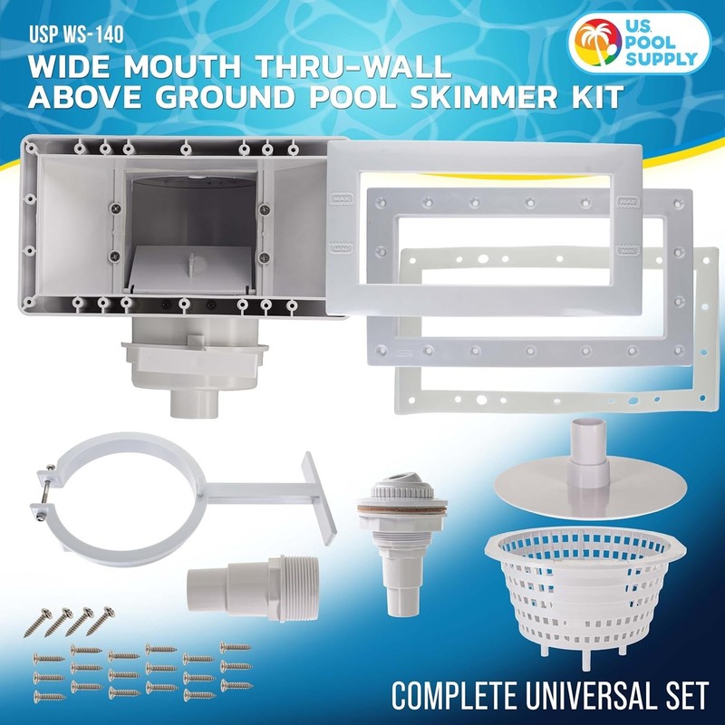Complete Pool Skimmer Kit - ABS Construction gallery