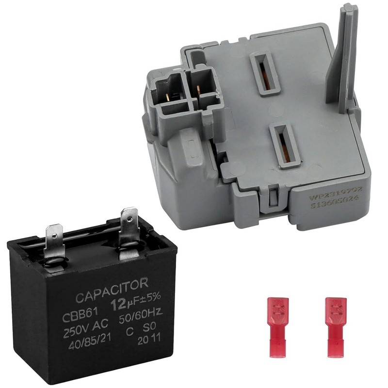 2319792 Refrigerator Compressor Start Device Run Capacitor For Whirlpool 1PCS gallery
