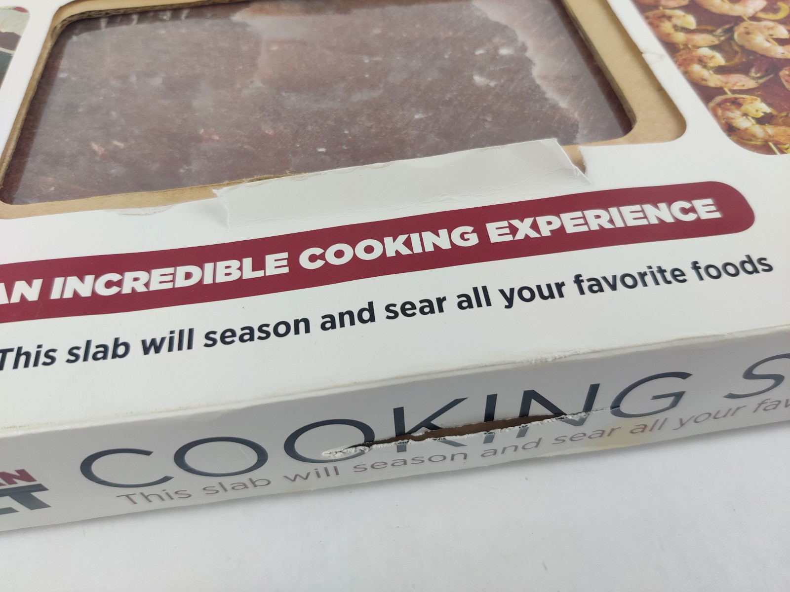 THE REAL CO Himalayan Pink Salt Cooking Slab Single Origin Natural NEW gallery