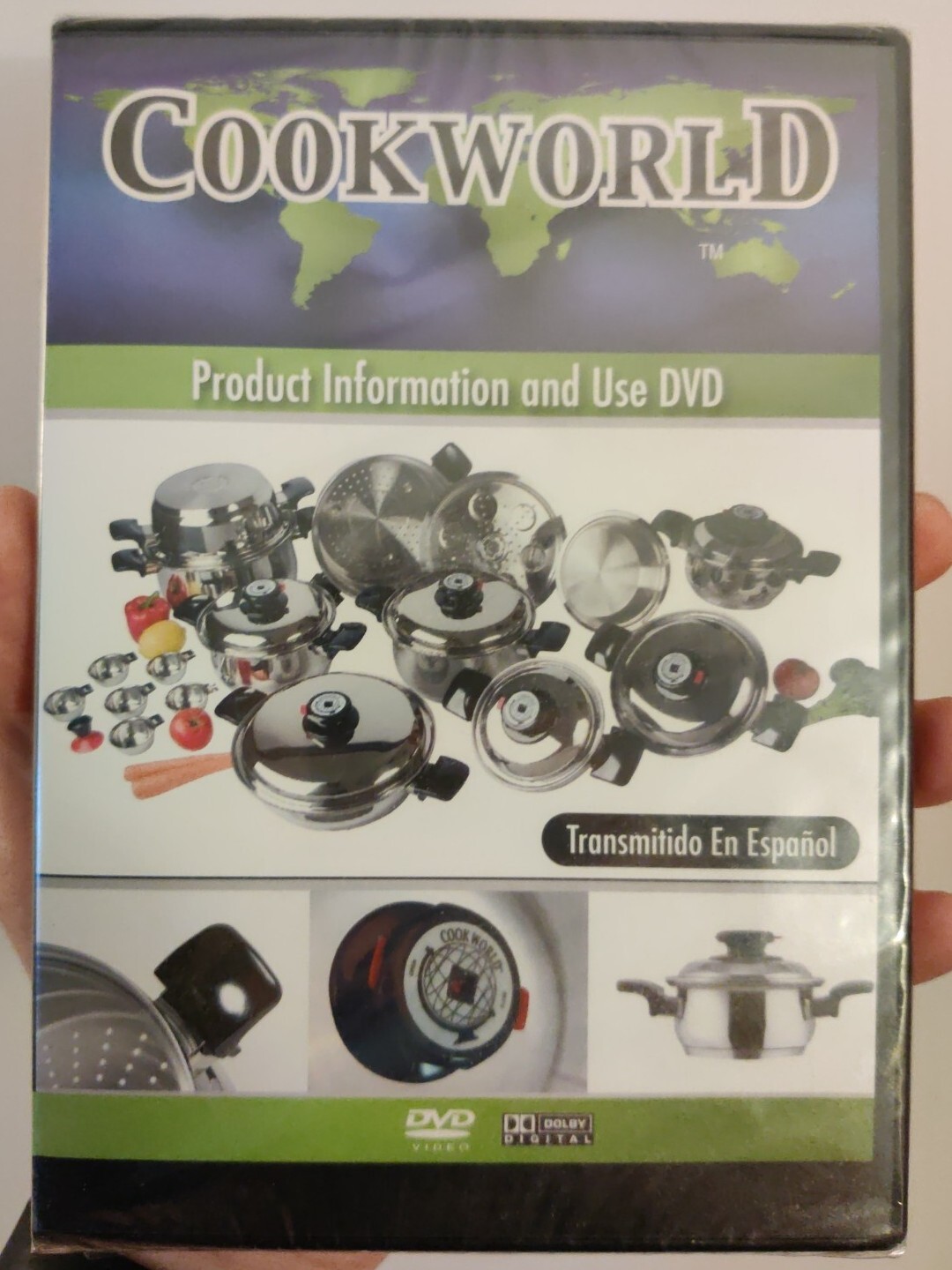 Cookworld Cookware Demonstration DVD and Product Information Video Free Ship gallery