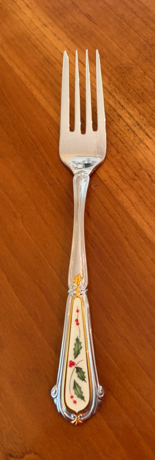 Lenox HOLIDAY Cream Accent Stainless 18/8 Japan Flatware - Choice gallery