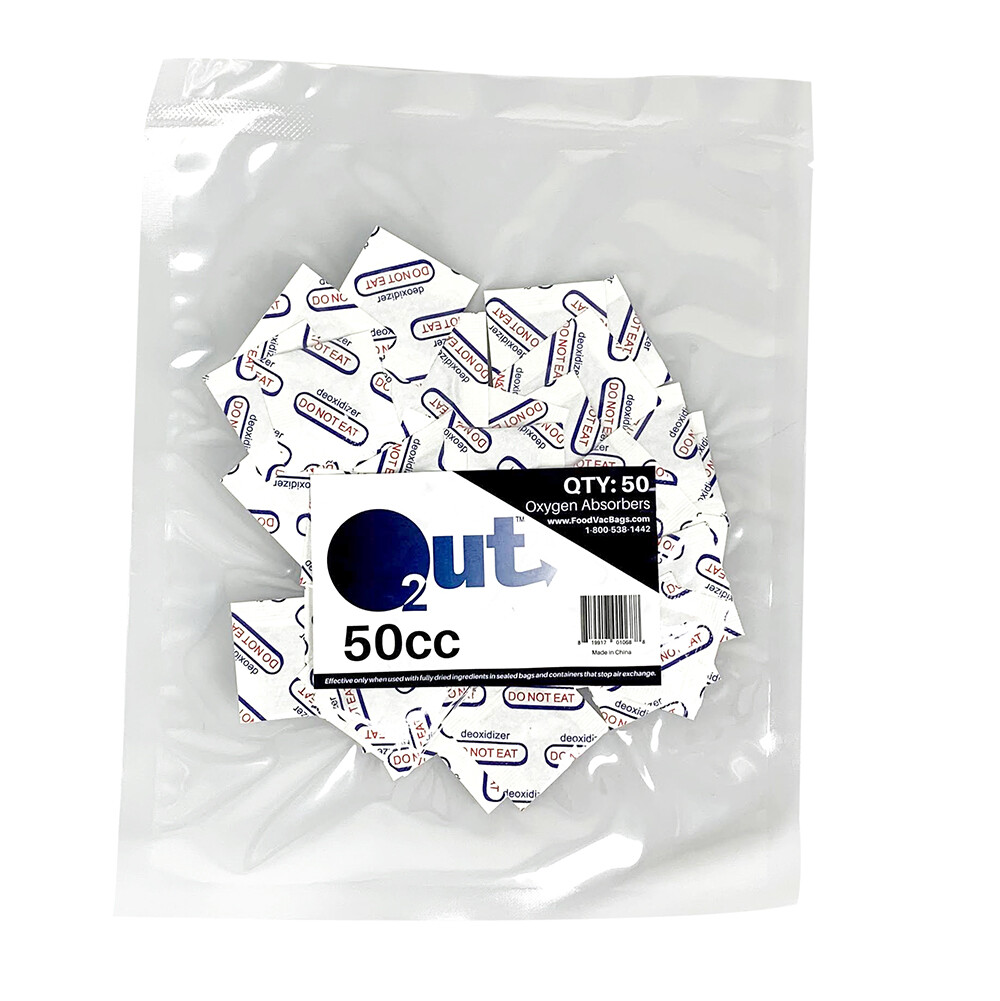 50cc Oxygen Absorbers - 50 per pack O2 Out - Dried Food Storage gallery