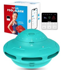 Smart Pool Alarm WiFi App Motion Sensor LED Controller Phone Safety Alert AQUA