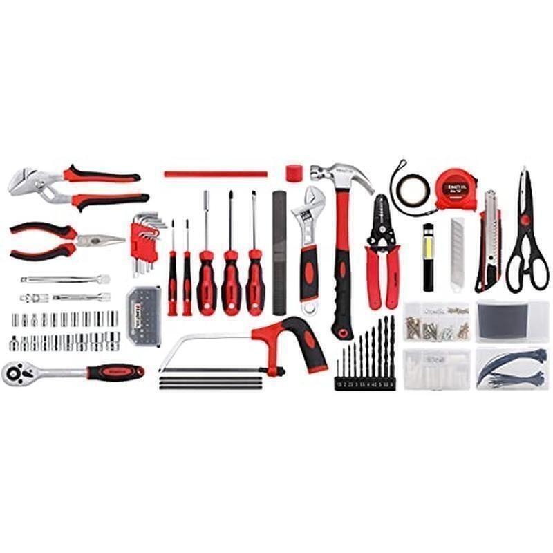 325 Piece Home Repair Tool Kit Toolbox Storage Case W/ Drawer Homeowner Diyer US gallery