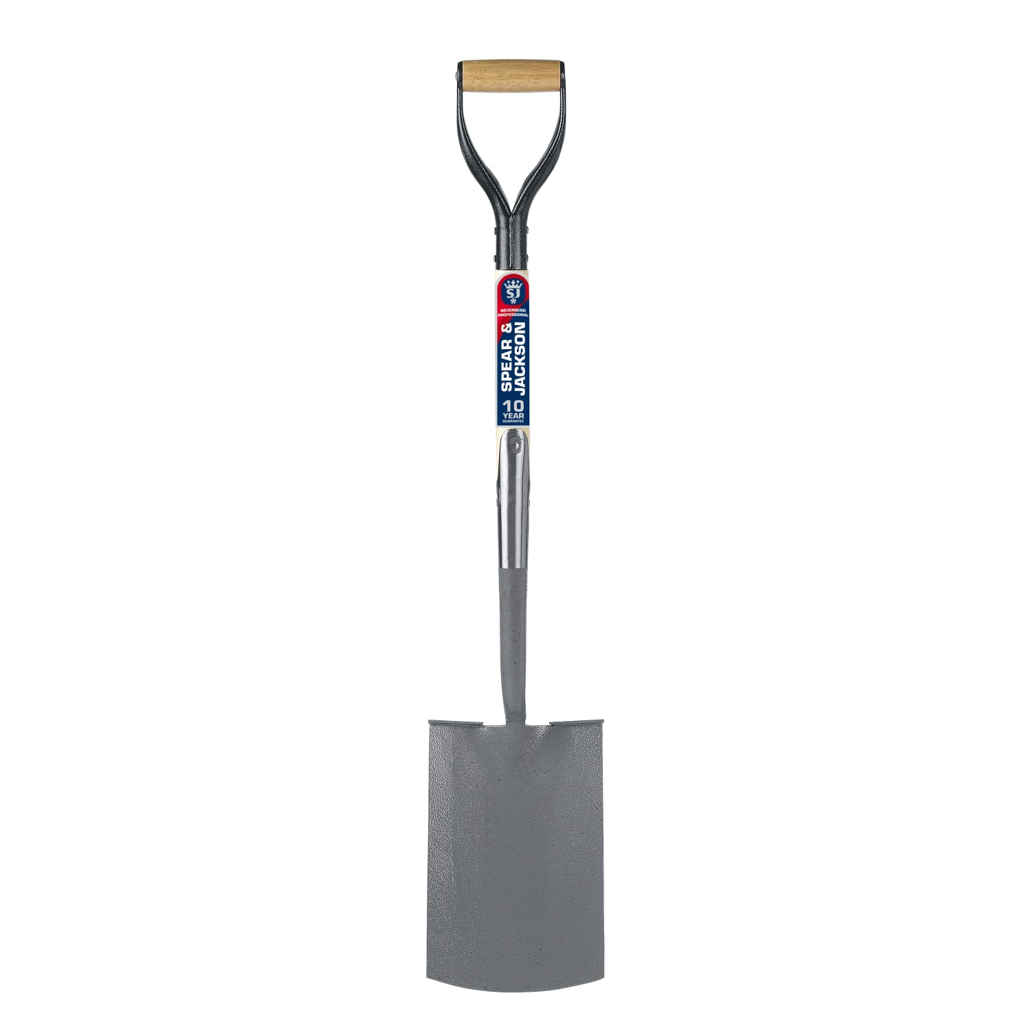 Spear & Jackson Neverbend Forged Carbon Steel Professional Treaded Digging Spade gallery