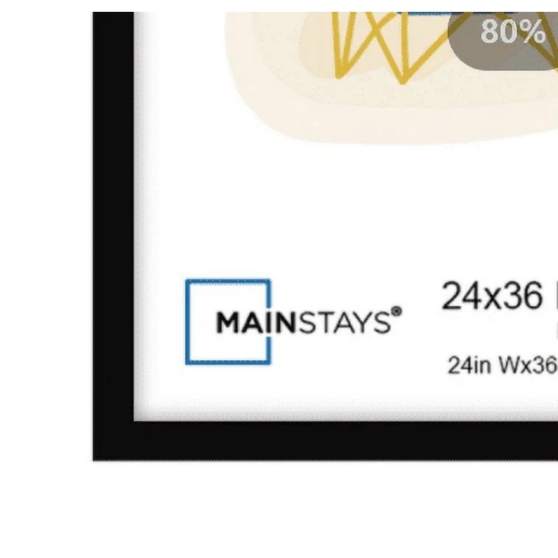 Mainstays 24x36 Basic Black Poster Frame gallery