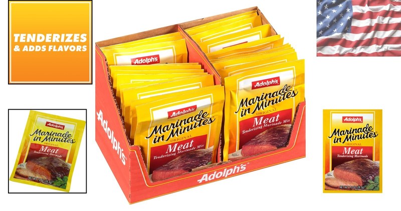 Marinade In Minutes: Tenderizing Meat Marinade, 24 Sachets for Quick Flavor gallery