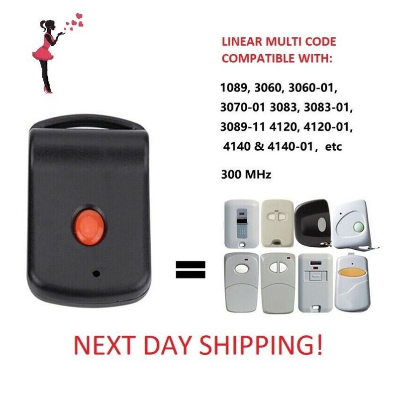 US 10 Digit Pins Code Remote Control Garage Door Gate Opener Transmitter 300MHz gallery