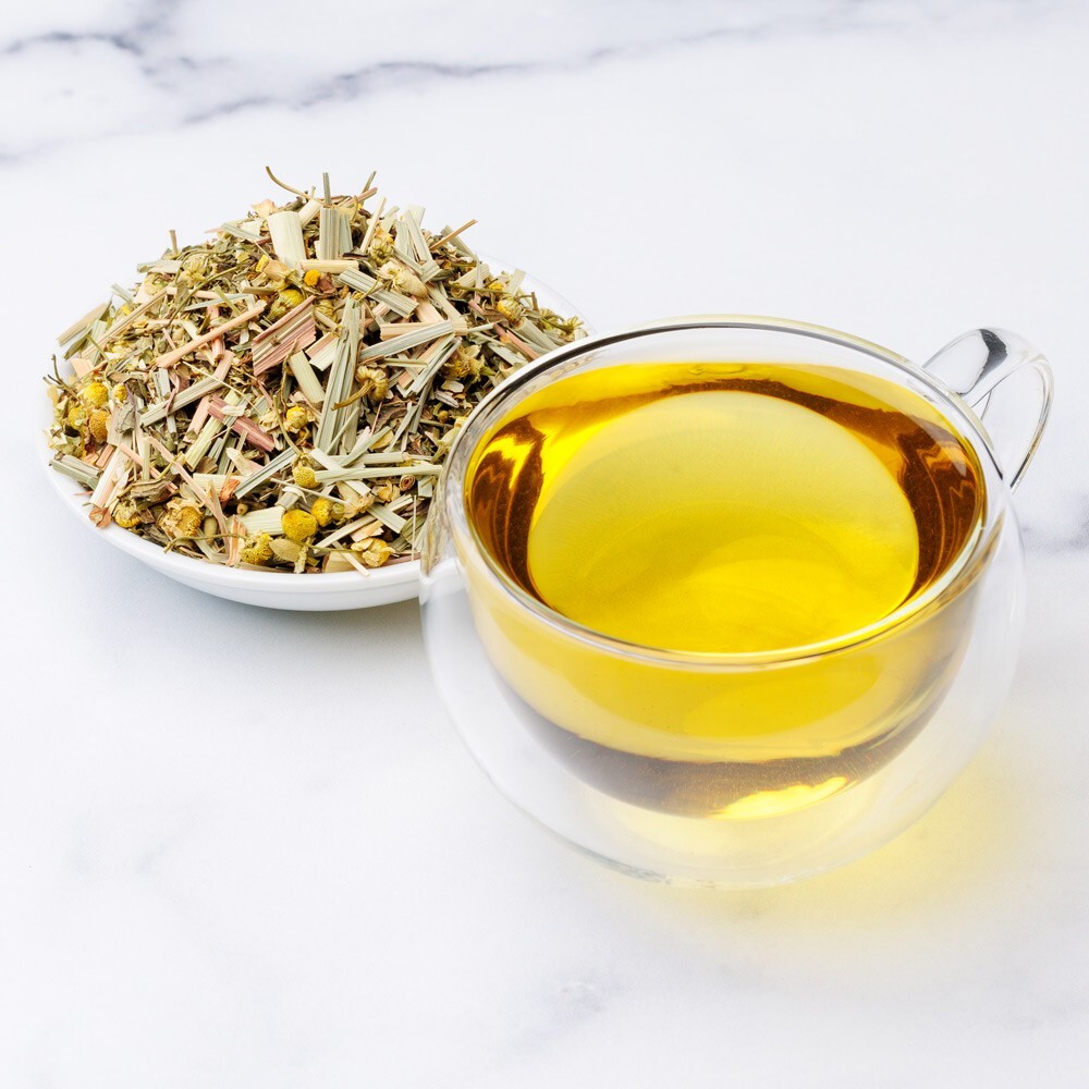 Chamomile Lemon Mint Herbal Tea - Premium Loose Leaf Blend - Fusion Teas gallery