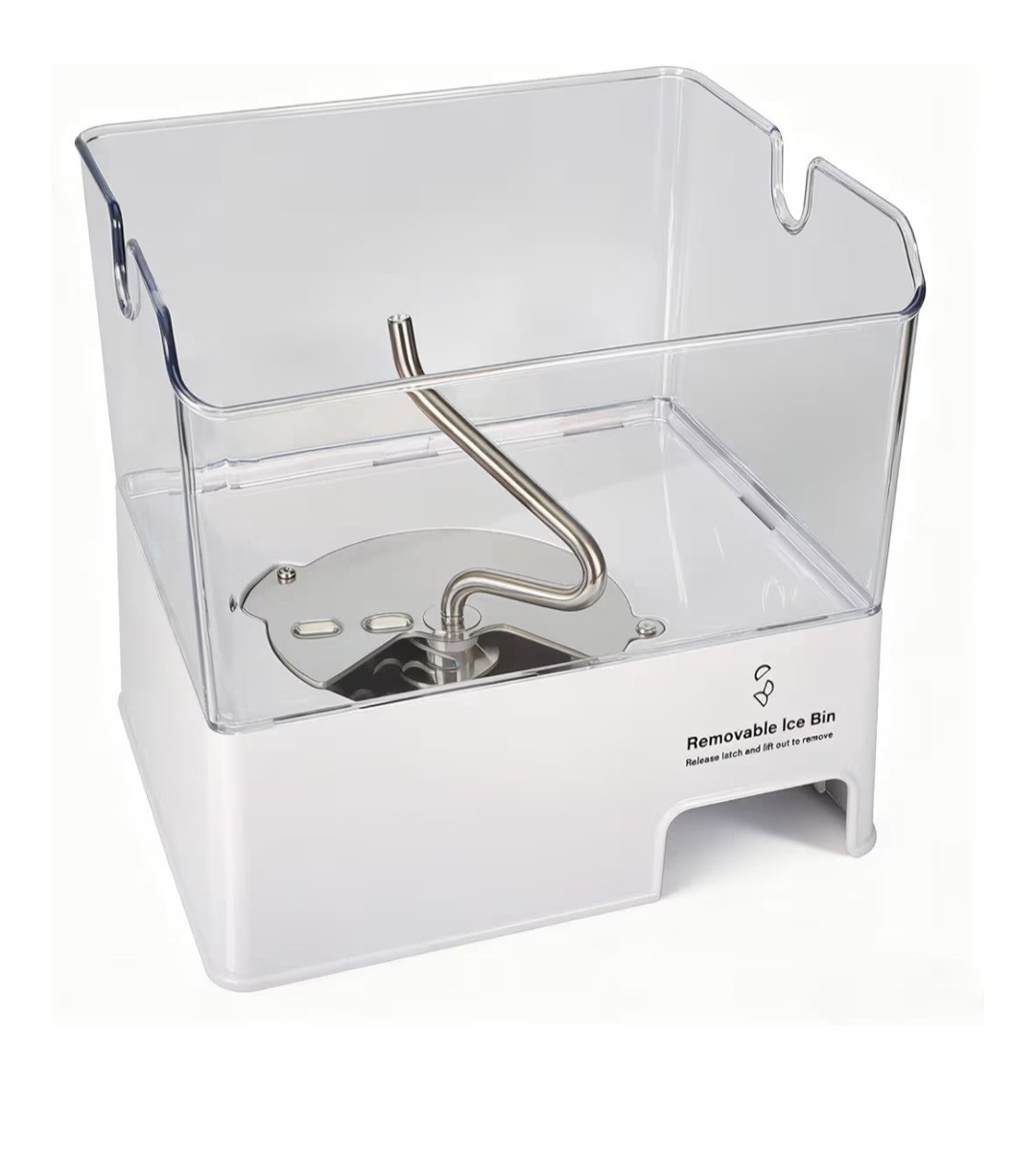 Whirlpool Ice Bucket Removable Ice Bin Replacement, W10347093 gallery