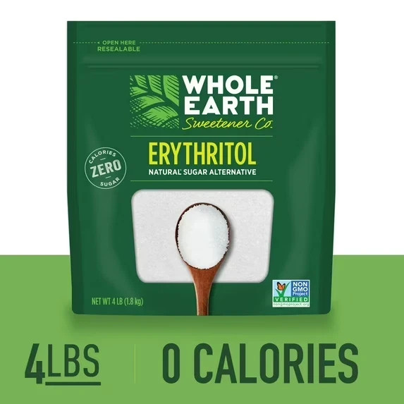 Whole Earth Erythritol Zero Calorie Sweetener, 4 Lb. Bag gallery
