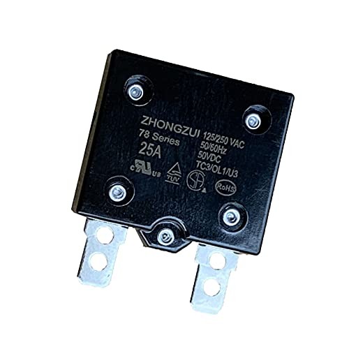 1Pcs 25A 125/250Vac 50Vdc Automatic Reset Relay Thermal Switch Circuit gallery