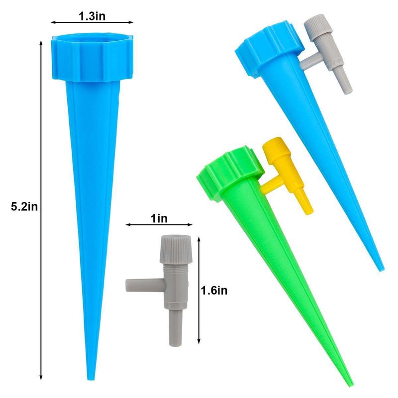 20Pcs Self Watering Spikes Automatic Irrigation Watering Drip System for Plants gallery