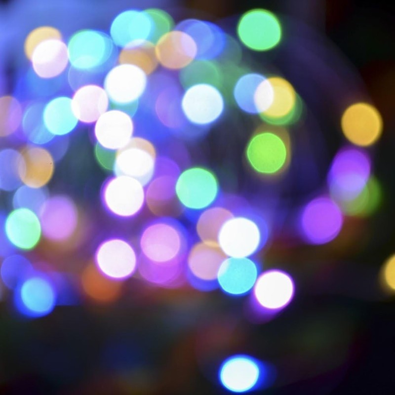 Flexible 50 LED Multicolor Fairy String Lights - 16.5ft for Any Festive Occasion gallery