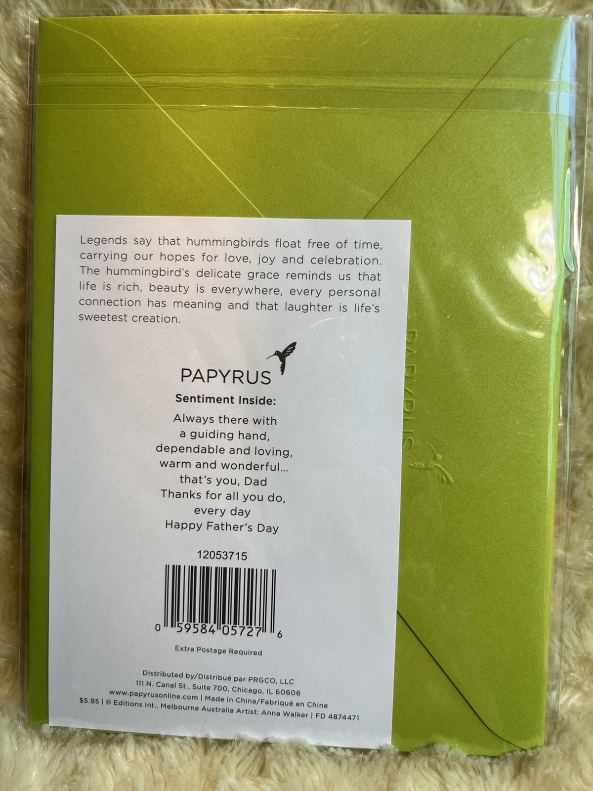 Papyrus Father's Day Card Apple Tree Guiding Hand Dependable Loving Warm You Dad gallery