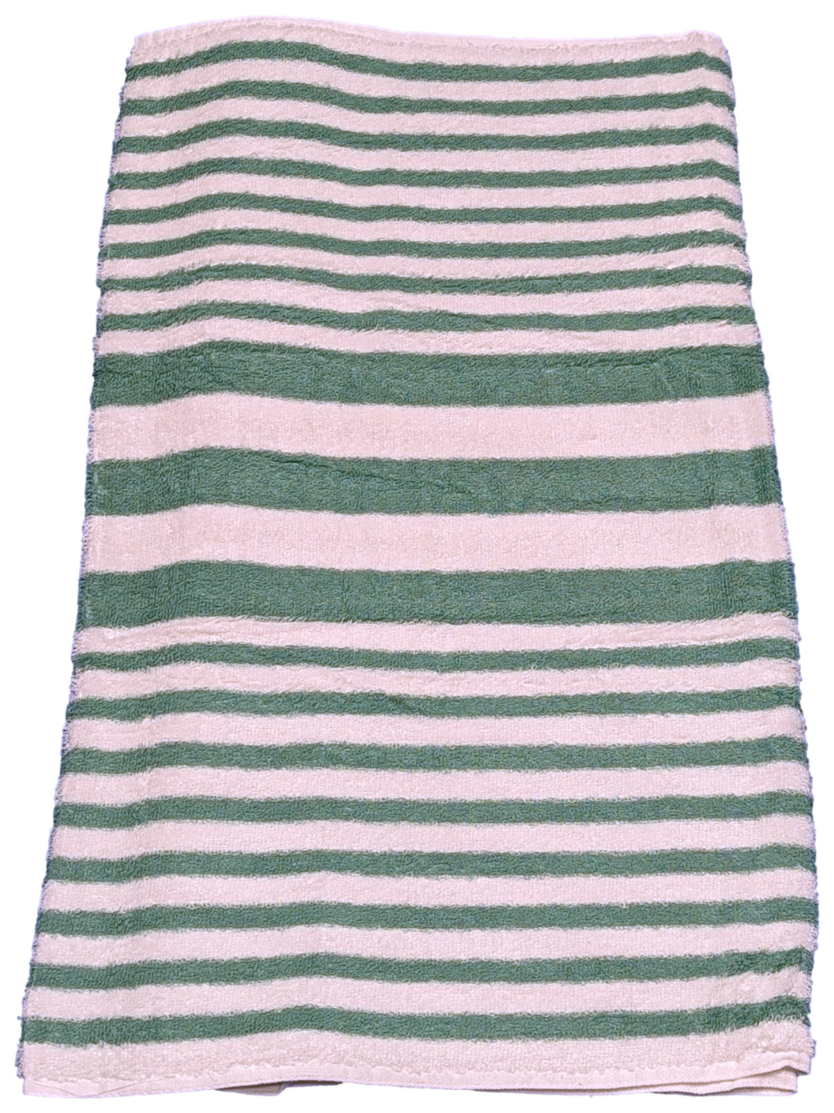 3 Piece - Hotel & Spa Pool Beach Towels 100% Ring Spun Cotton Jade/White Striped gallery