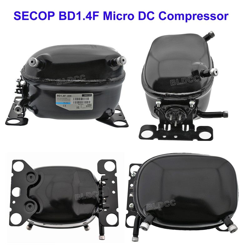 BD1.4F R134a Secop Micro Compressor W/ DC 12V/24V 101N2040 Electronic Controller gallery