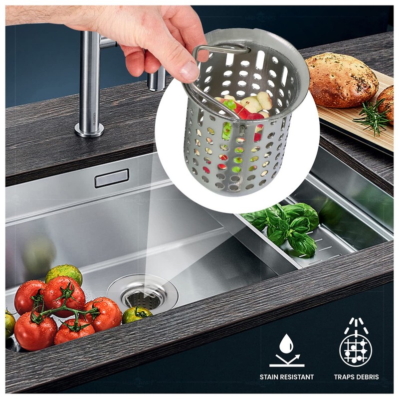 Everflow Bar Style Deep Sink Strainer gallery