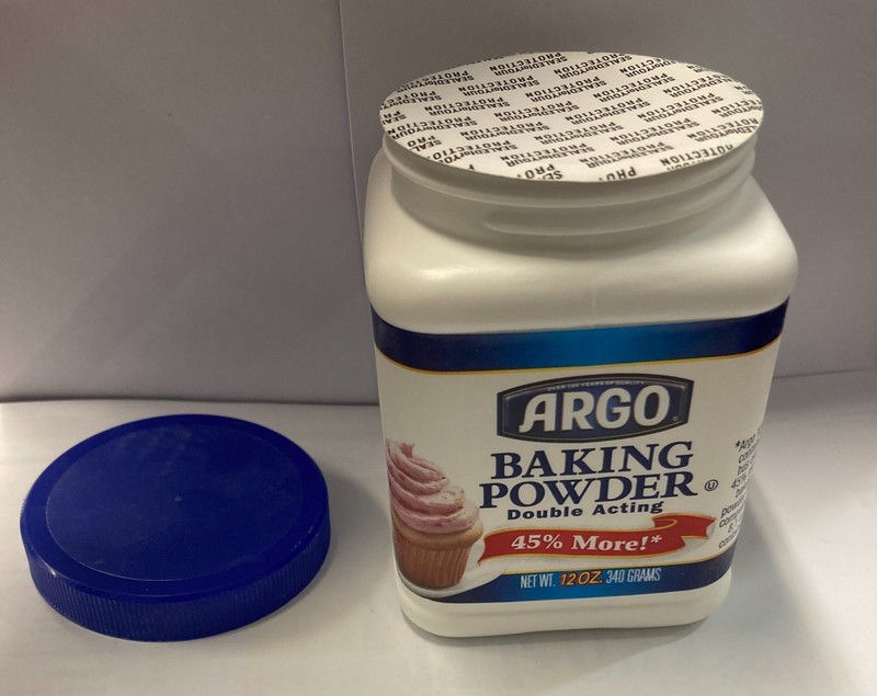 Argo BAKING POWDER Double Acting 12oz, 1 PACK- Best by date: August/04/2027 gallery
