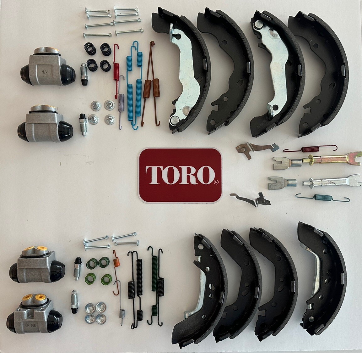 Toro Workman Front & Rear Brake Kit OEM quality !!3100 3200 3300 66 Pieces!! gallery