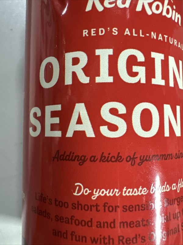 16oz Red Robin Seasoning - LARGE Size - Original - New, Fresh, Factory Sealed gallery