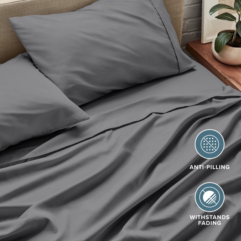 Bare Home Microfiber Sheet Sets - Premium 1800 Collection - Deep Pockets gallery