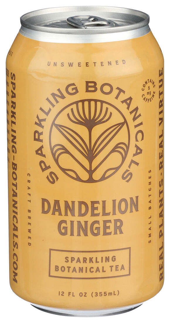 Rishi Tea And Botanicals Sparkling Botanical Tea Dandelion Ginger 12 Fl Oz gallery