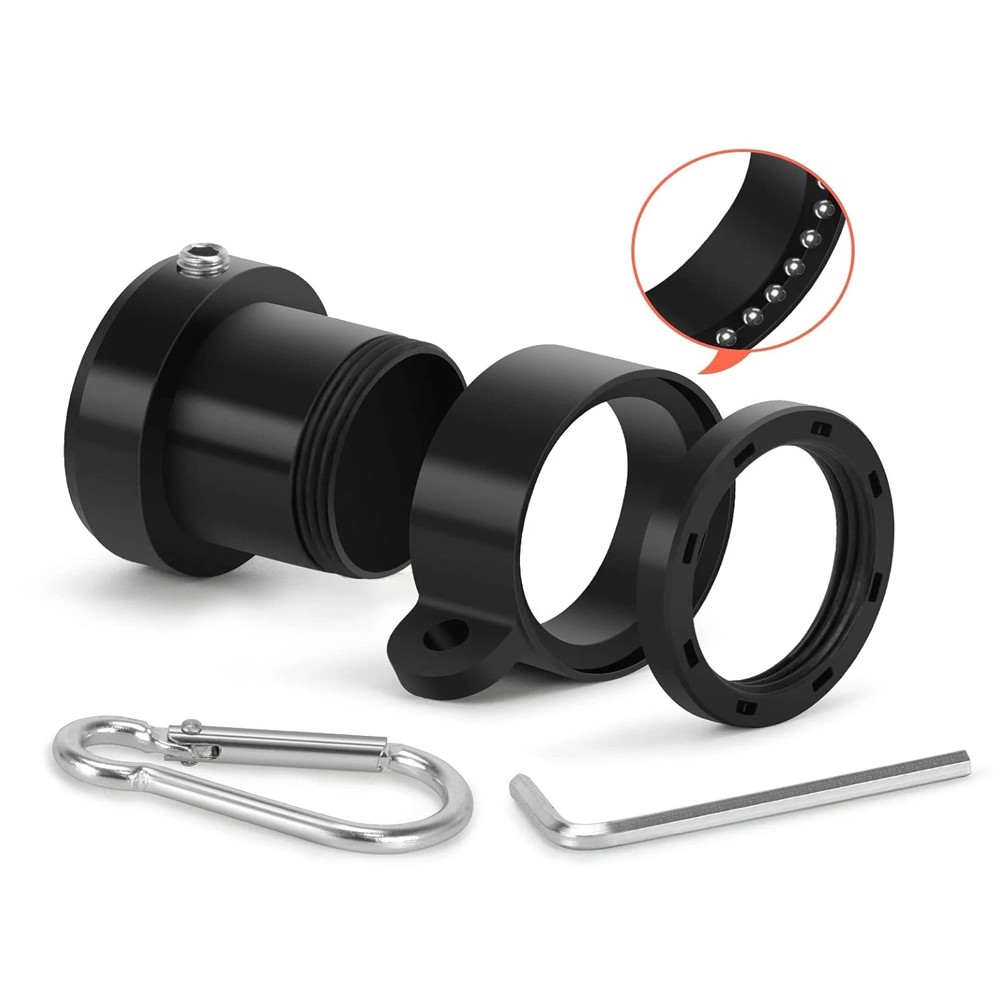 4x Flag Pole Rings,360° Rotating anti Wrap Flag Mounting Ring,Spinning Flag gallery