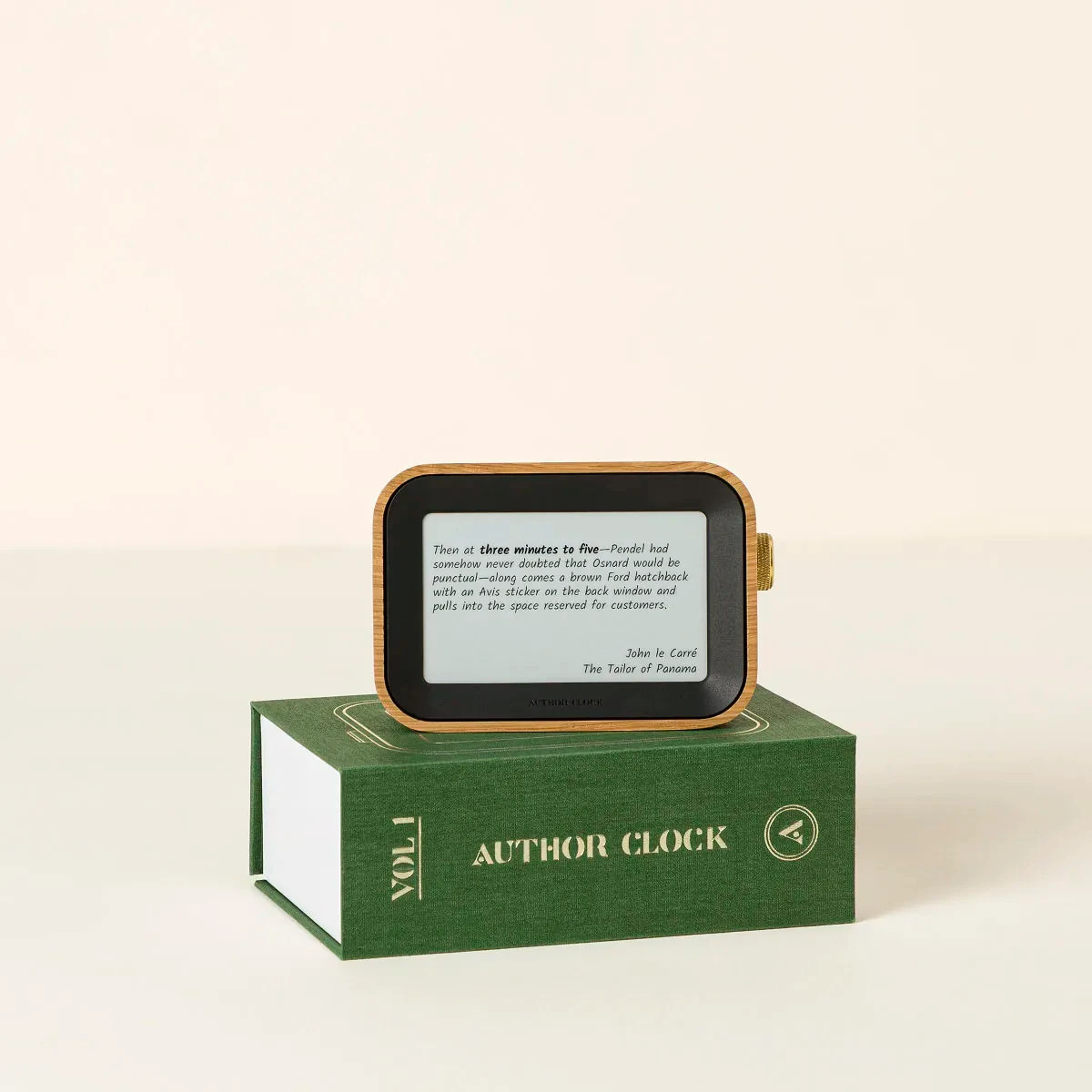 Literary Clock, Standard gallery