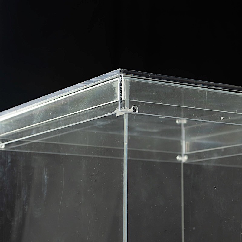 46" x 12" CLEAR Plexiglass Connector Plate for Rectangular Pedestal STANDS Party gallery