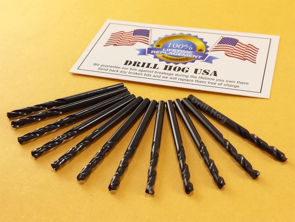 11/64 Stubby Bit Machine Screw Stub Length Drill Hog USA Lifetime Warranty 12 Pc gallery