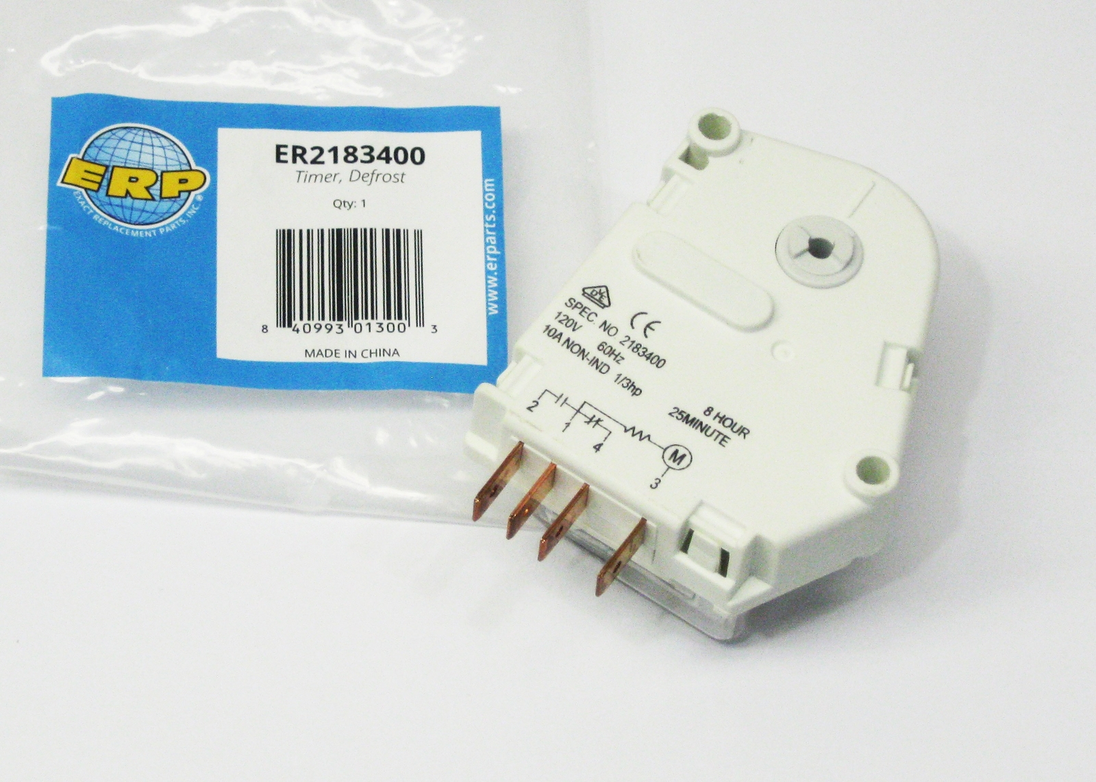 2183400 for Whirlpool Refrigerator Defrost Timer AP6005994 PS11739056 gallery