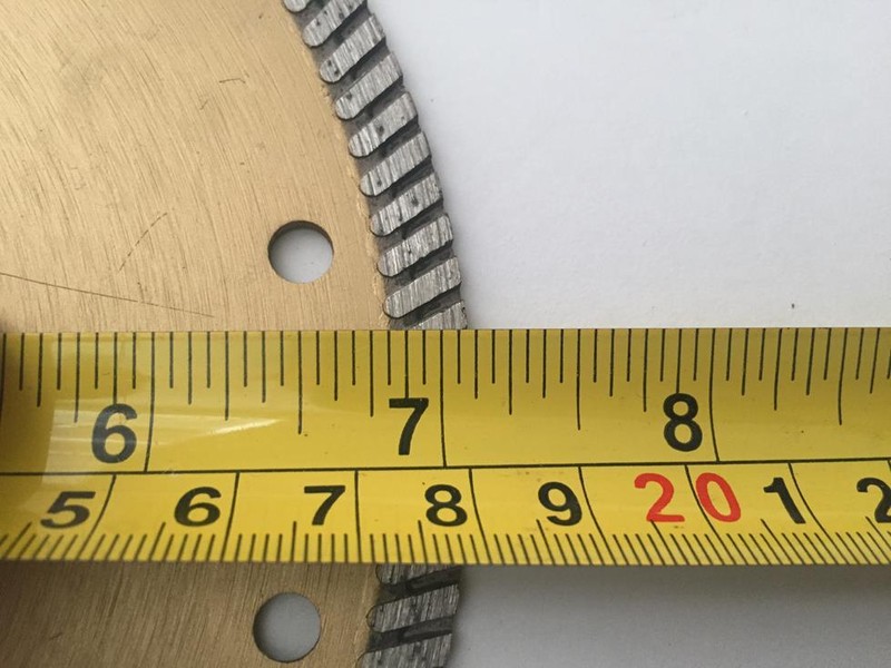 7" Continuous Rim Diamond Blade Heavy Duty 5/8 7/8 Arbor Granite Tile Stone 7in gallery