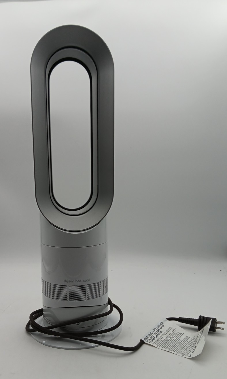 Dyson Hot + Cool Fan Heater - White/Silver AM09 gallery